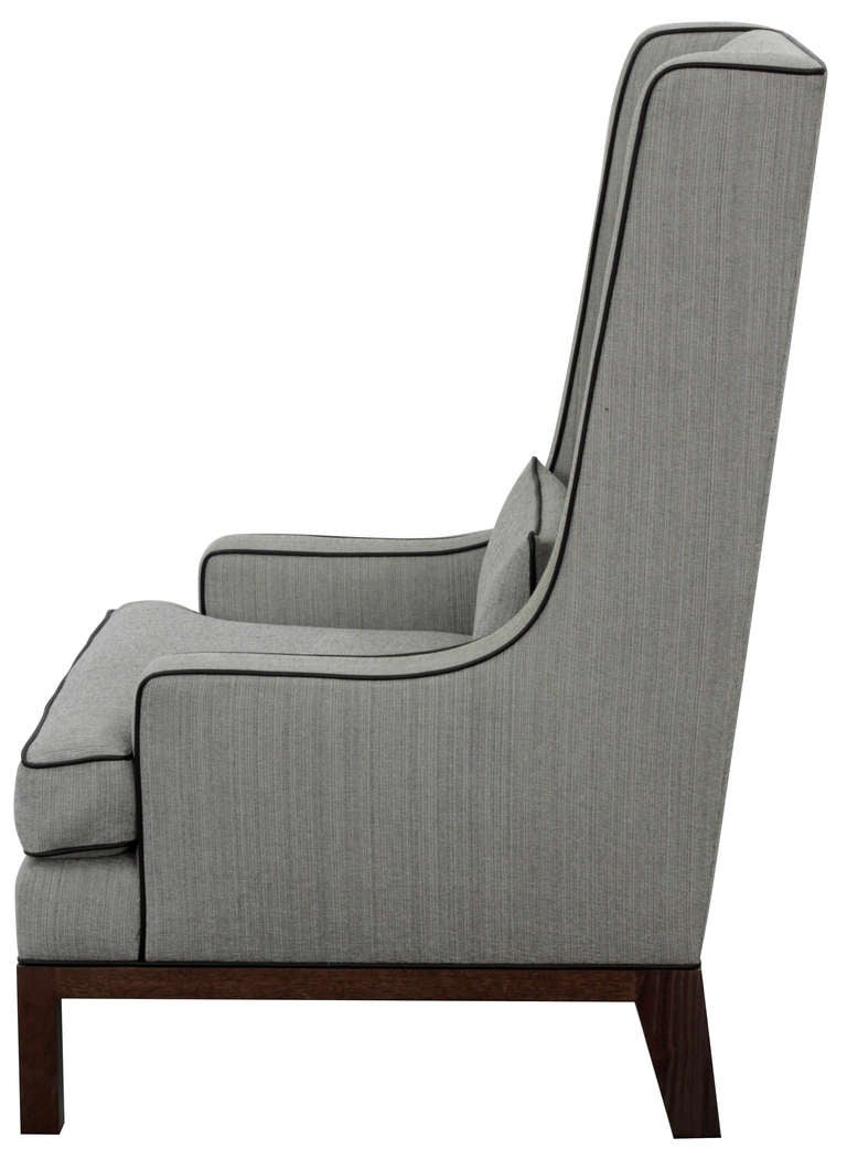 customized high back chair