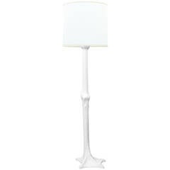 Chic Ostrich Foot Floor Lamp in Resin 9