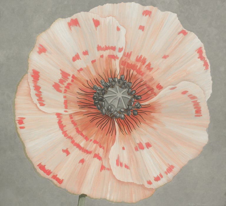 Large "Demeter (Poppy)" Painting by Buffie Johnson