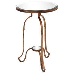 Elegant Gilded Side Table, 1960s Elegant Gilded Side Table, 1960s