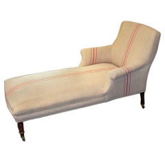 French  Upholstered Chaise Longue