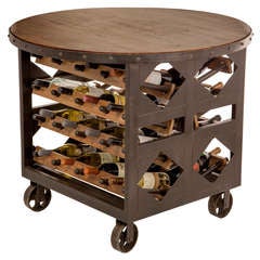 Hand-Forged Wine Table