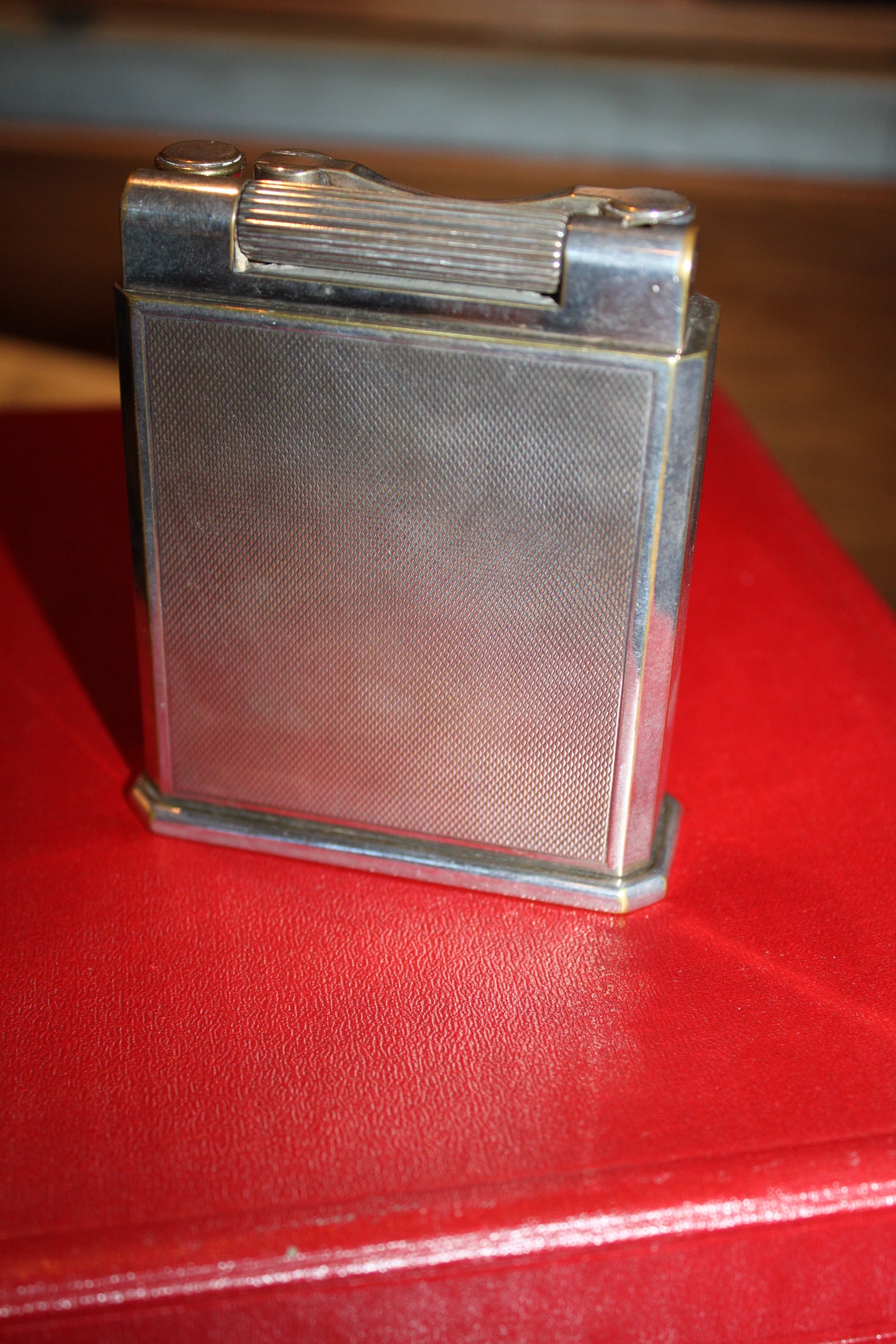 Rare Giant Dupont Jeroboam Table Lighter Made For Hermes For Sale