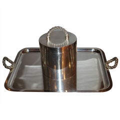 Ultimate Hermes Tray And Ice Bucket