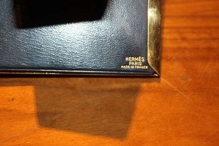 Mid-20th Century Rare Hermes Chain Link Picture Frame