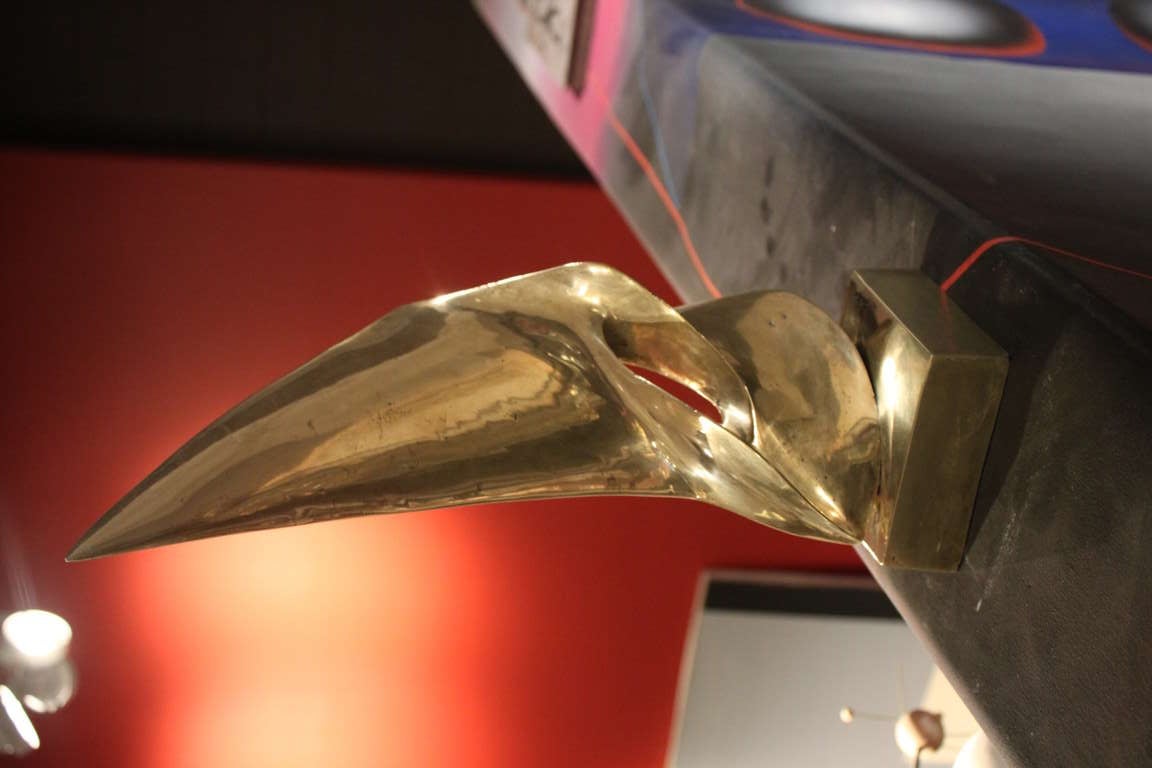 Leonardo Nierman Polished Bronze in the manner of Arp