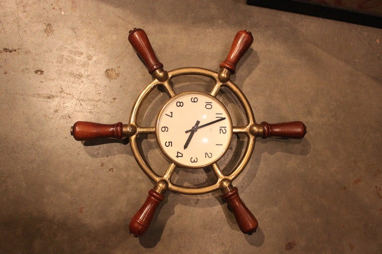 Rare set of Hermes clock and barometer