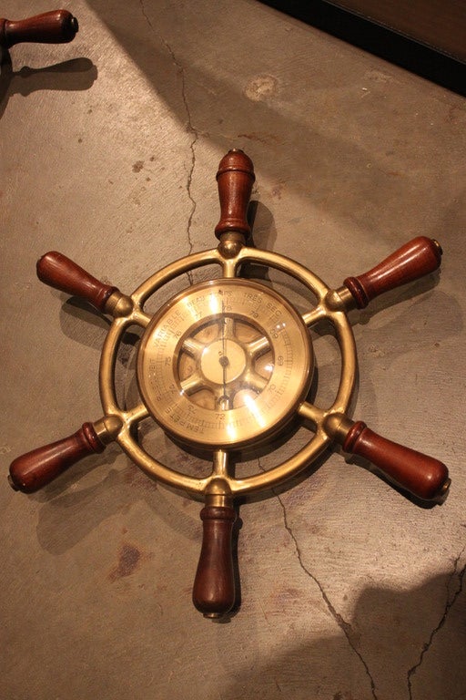 ship wheel clock