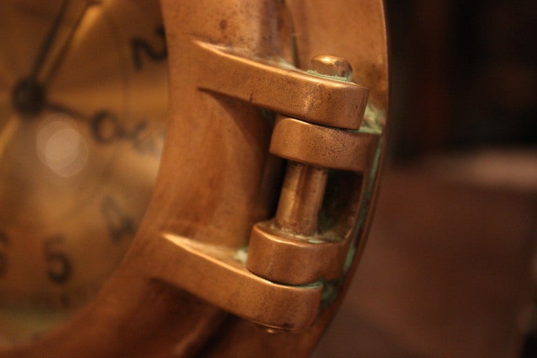 French Hermes Porthole Clock