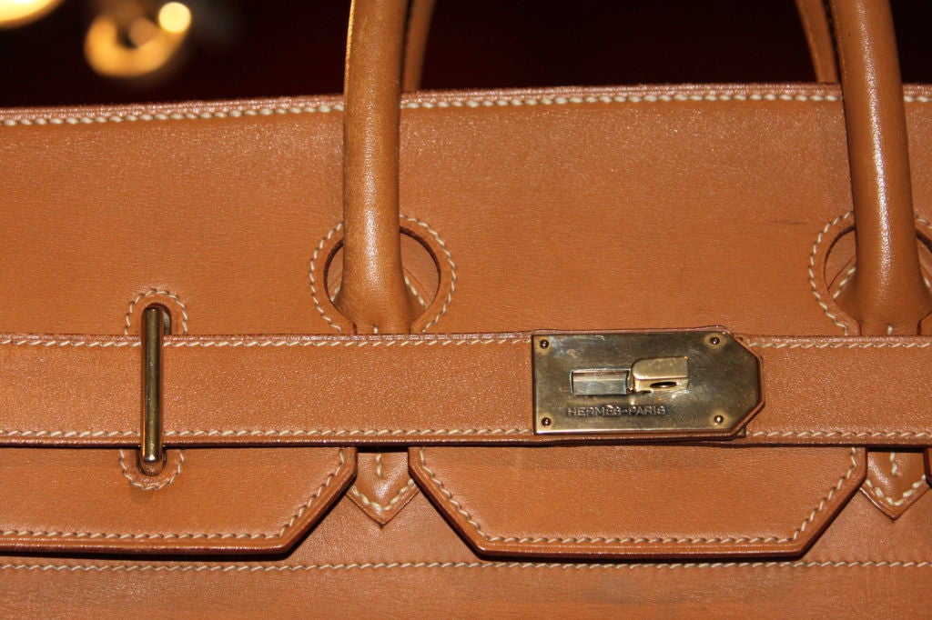 French Hermes 50 cm Birkin Travel Bag