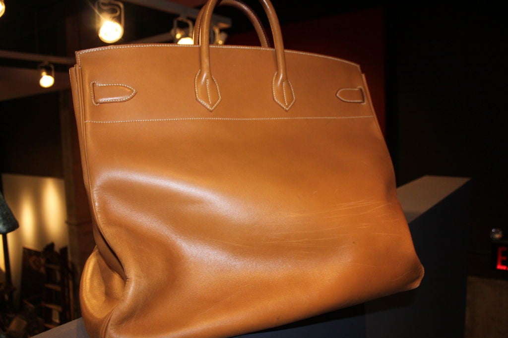 Mid-20th Century Hermes 50 cm Birkin Travel Bag