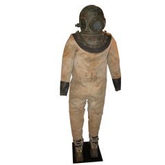 Rare Antique Diving Suit