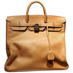 Retro Amazing Hermes 45cm HAC Travel Bag