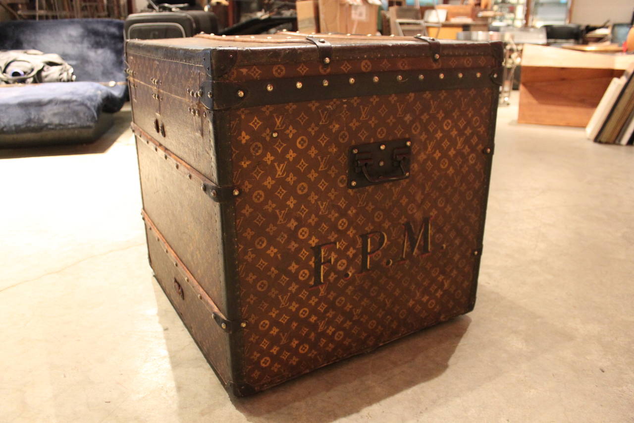 Rare Louis Vuitton Cube Trunk 3