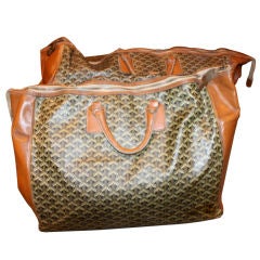 Vintage Goyard Luggage Set