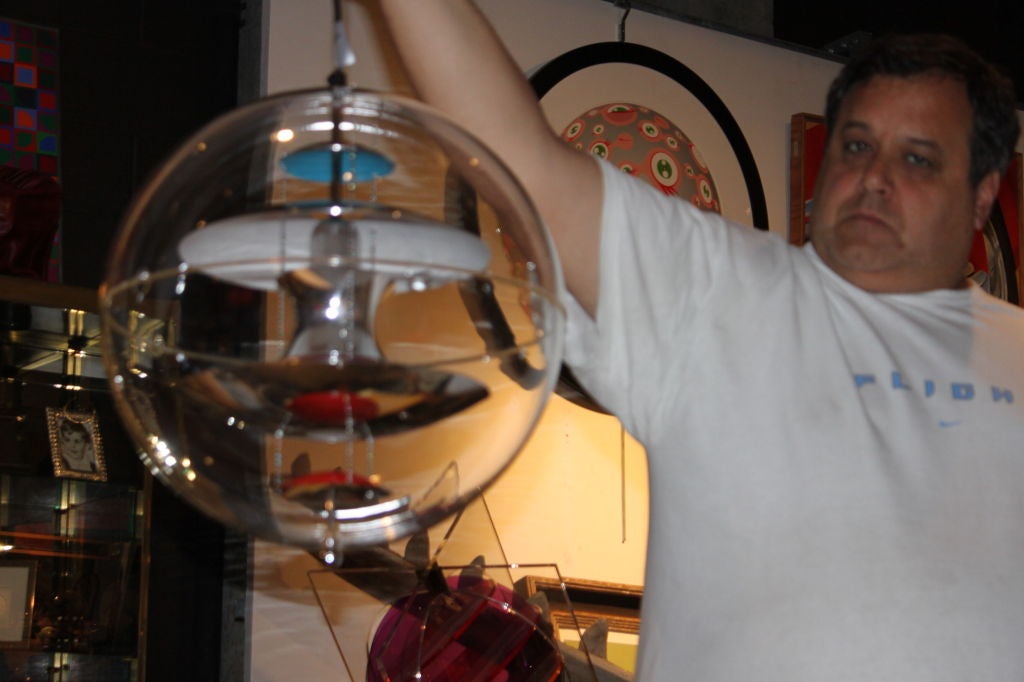 Danish Verner Panton Globe Lamp