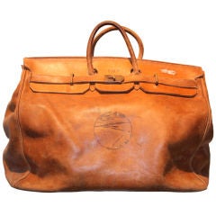 Vintage Beautiful 50 cm Hermes Travel Bag