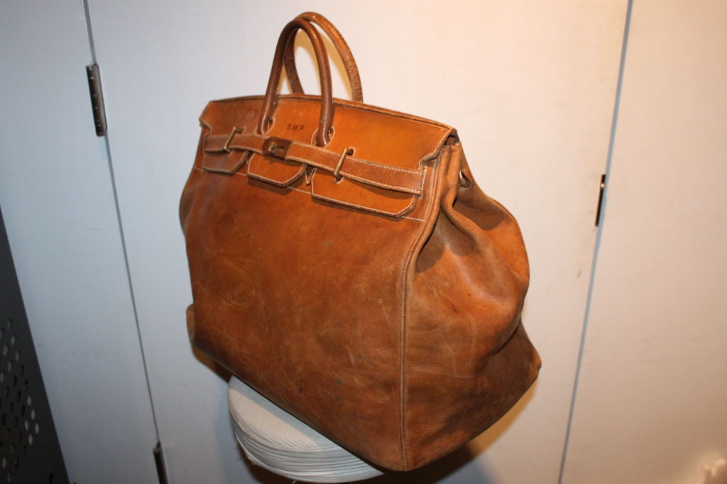 Mid-20th Century Hermes HAC Travel Bag