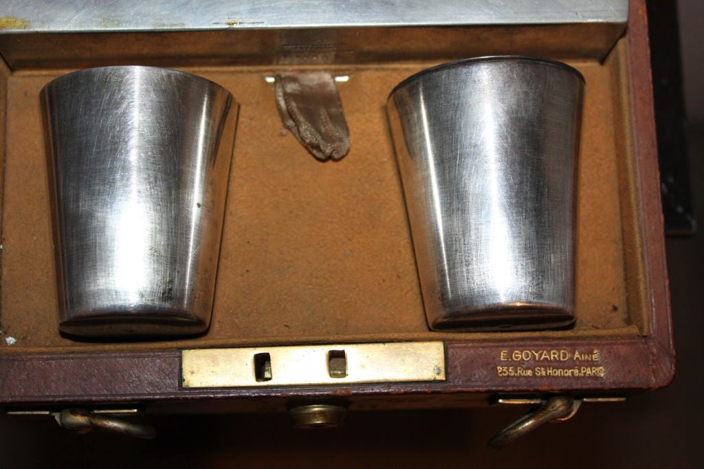 20th Century Goyard Travel Drinking Set