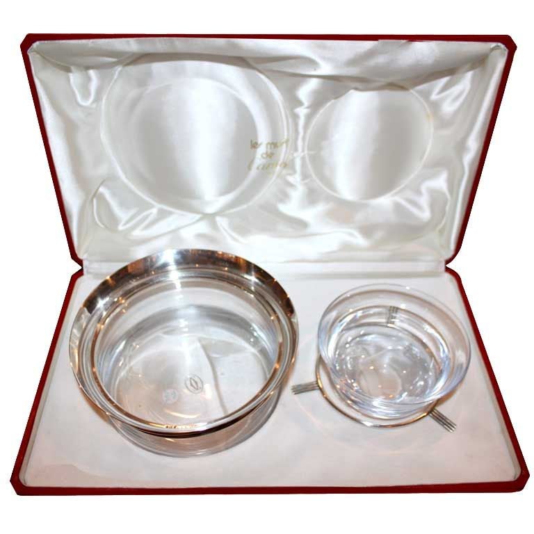 Cartier Paris Caviar Set