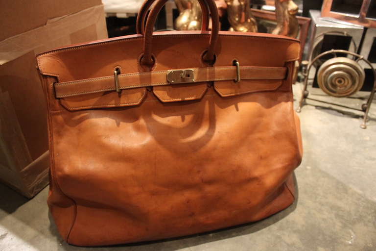Francese Borsa da viaggio Hermes 55cm HAC