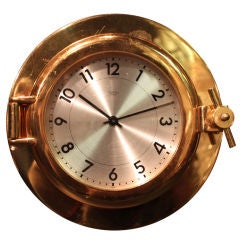 Hermes Porthole clock