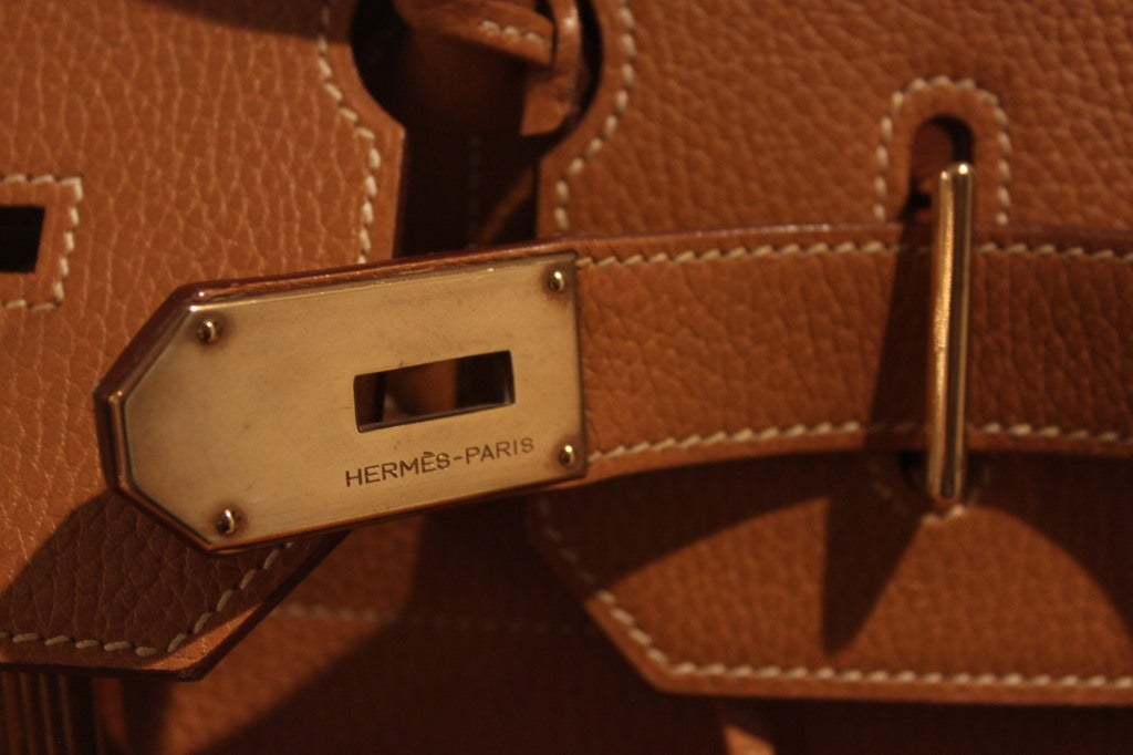 Giant Hermes HAC Travel Bag In Excellent Condition In New York, NY