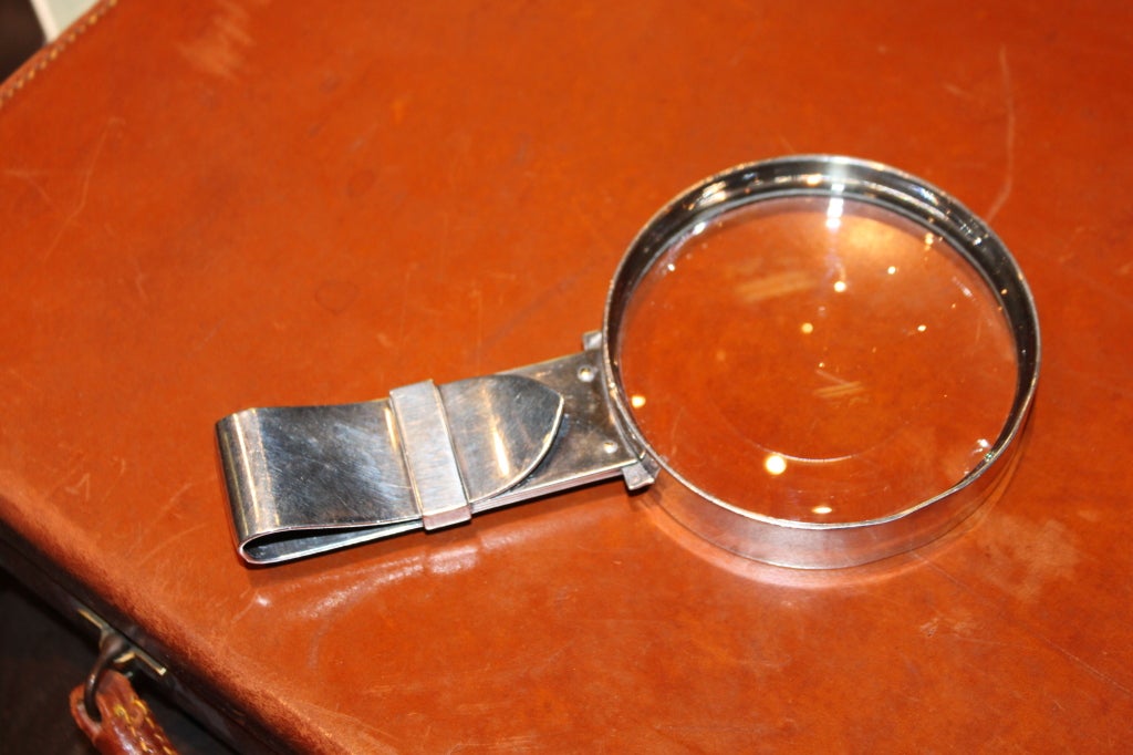 Super Rare sterling Hermes Magnifier