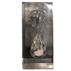 Giant Lucite Hourglass 5