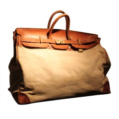 Vintage Hermes 50cm HAC travel bag