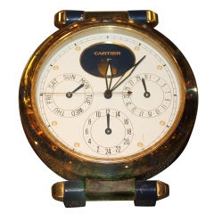 Cartier Moon phase Clock