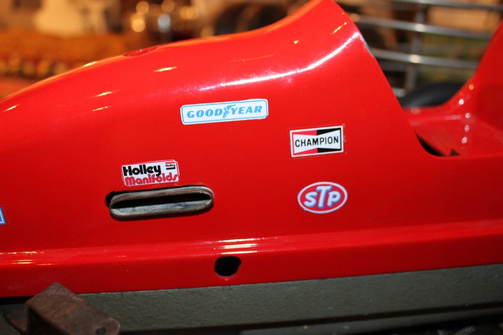 American Rare DOOLING Gas powered Teather car