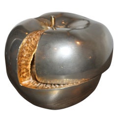 Amazing Silvered Bronze Apple
