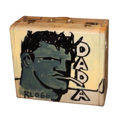 Vintage SuperRobert Loughlin DADA suitcase