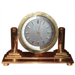 Rare Gueblin World Time Desk Clock