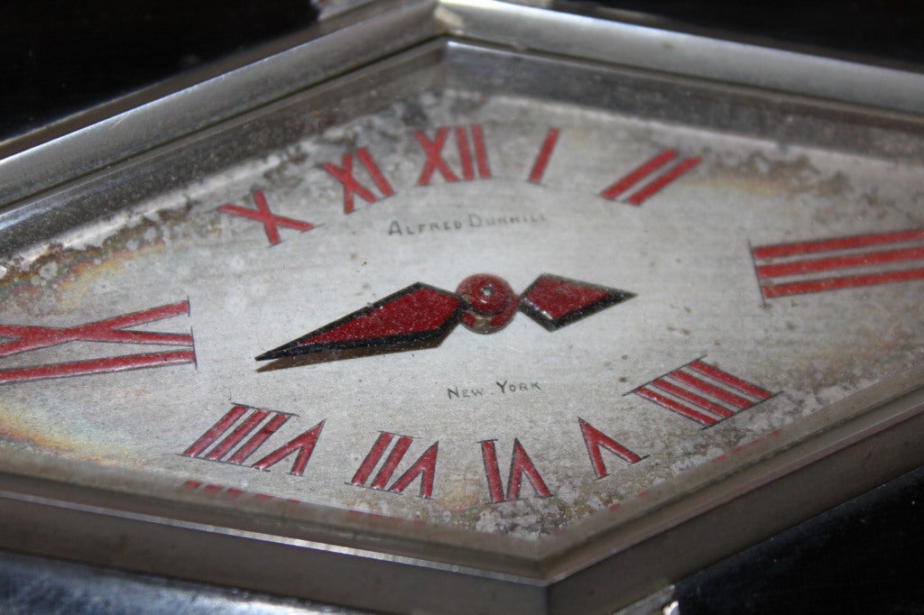 Alfred Dunhill Art Deco clock box 1