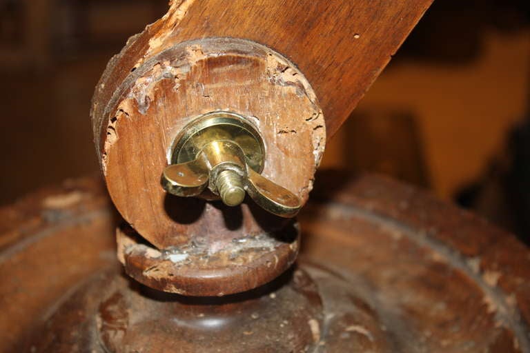 Rare early French 19th century magnifying mirror from Hermes In Good Condition In New York, NY