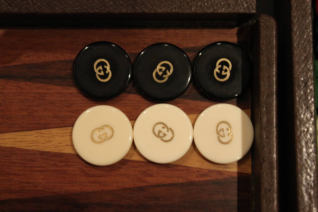 gucci backgammon vintage