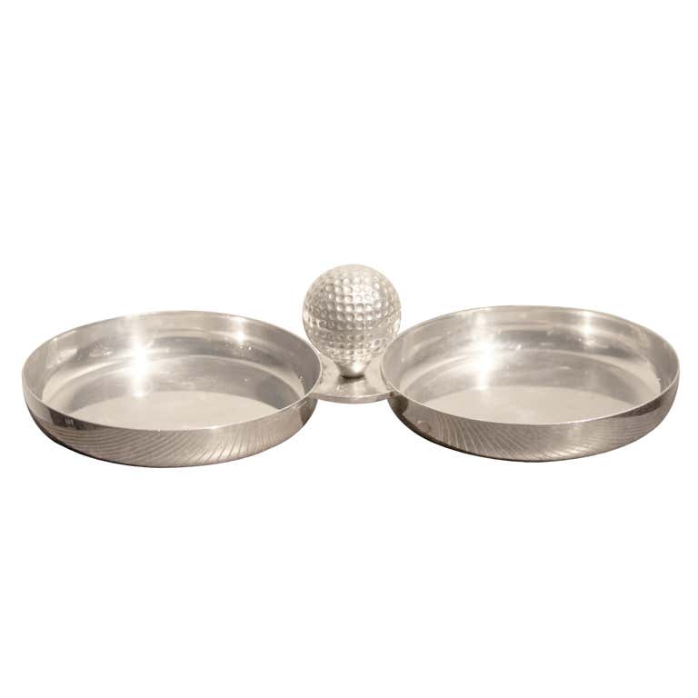 Hermes Golf Double Dish For Sale at 1stDibs