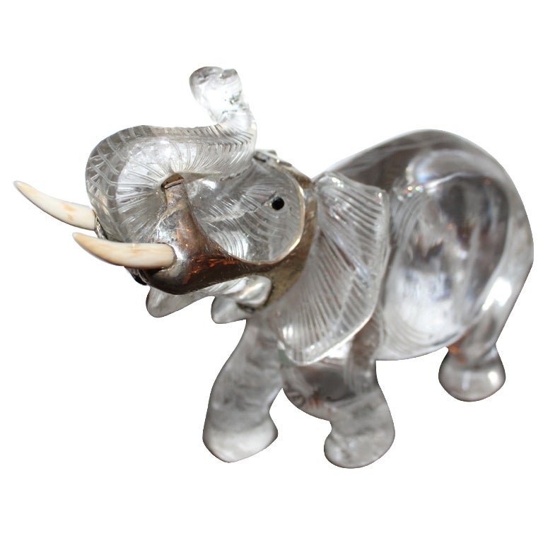 Crystal Elephants 11 For Sale on 1stDibs