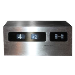 Retro Tiffany & Co Aluminum Digital Clock with Alarm