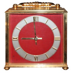 Rare Hermes Leather Clock
