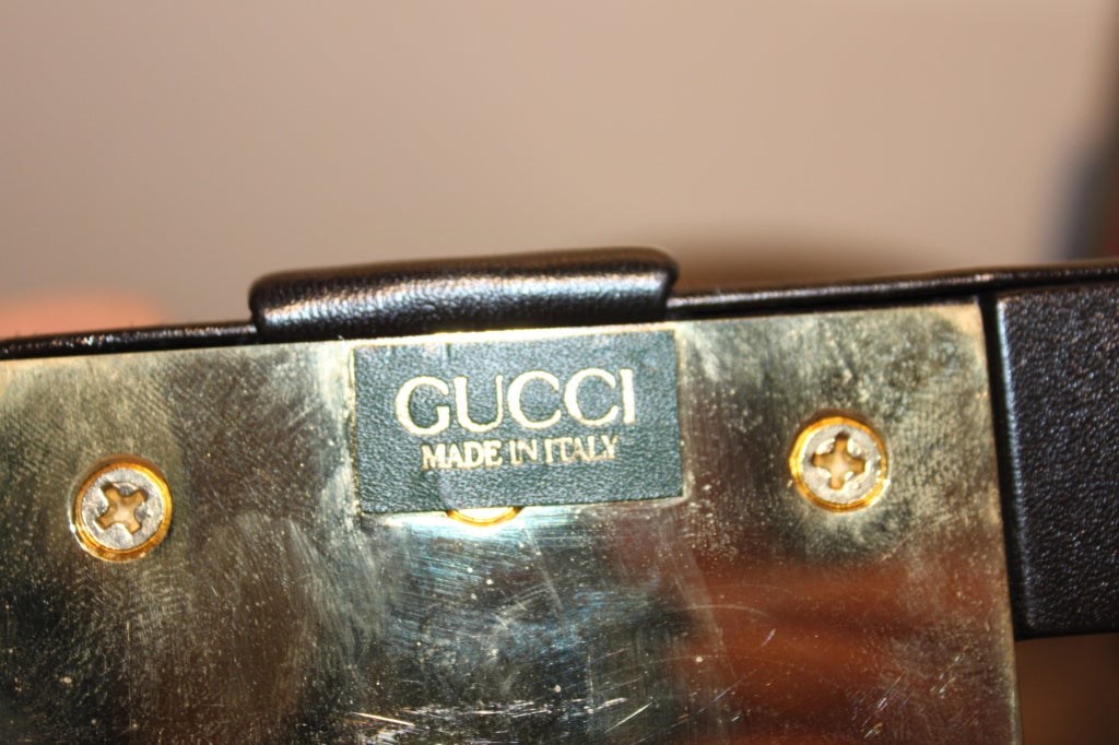 Gucci Bookends In Excellent Condition For Sale In New York, NY