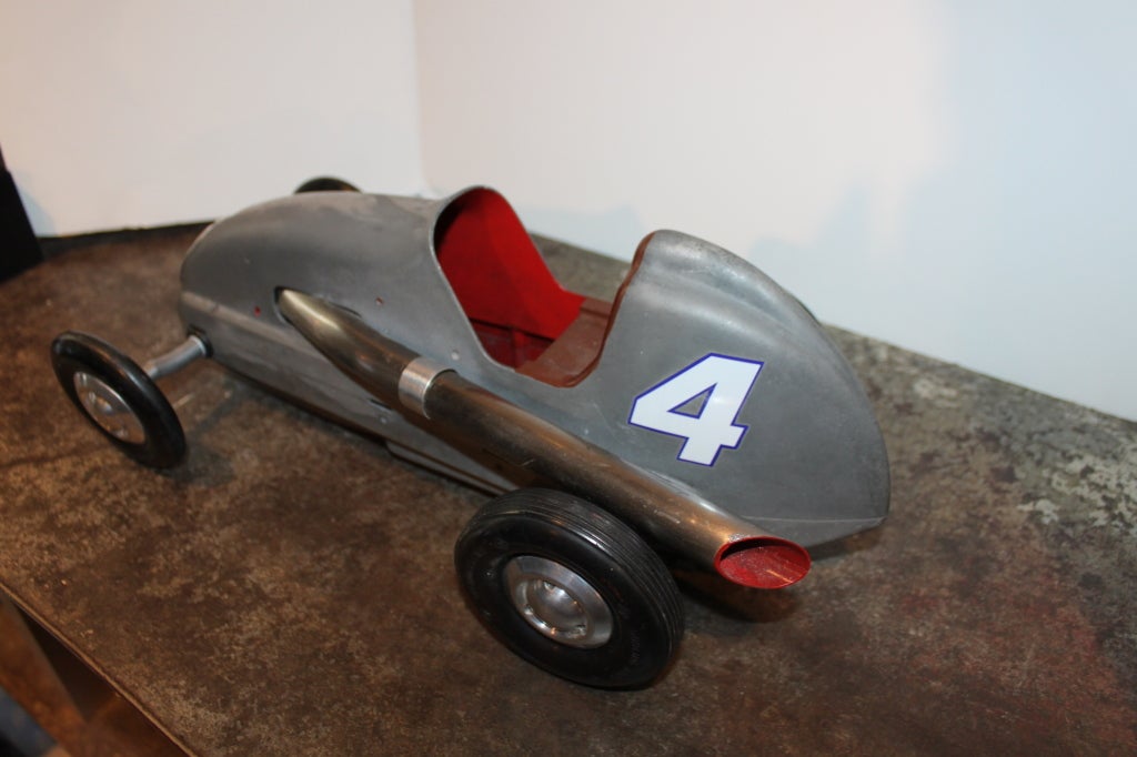 Mid-20th Century Collection of Scratch Built Gas Powered Tether Cars