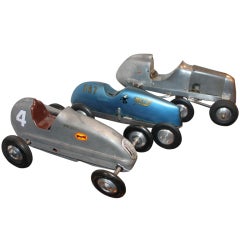 Vintage Collection of Scratch Built Gas Powered Tether Cars