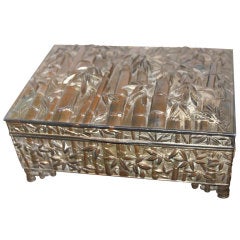 bamboo cigar 1930
S Japanese Bamboo Pattern Cigar Box
