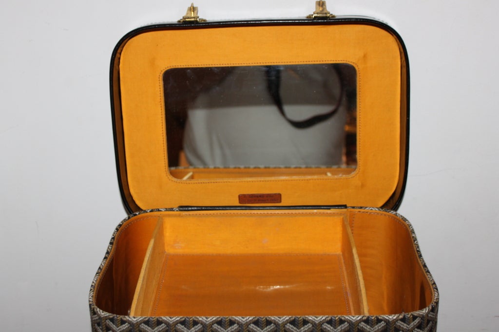 French Rare Goyard Train Case
