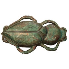 Giant Ceramic Cicada Bug Box