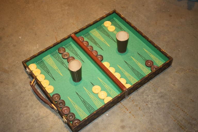 louis vuitton backgammon board