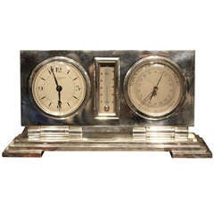 Vintage Kirby Beard clock Weather station